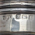 1908年 英国アンティーク カットグラス製 香水瓶 純銀蓋 Levi & Salaman